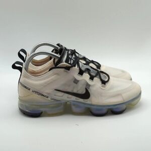 Nike Air VaporMax 2019 Shoes Womens Size 8 White Running Sneakers AR6632-100